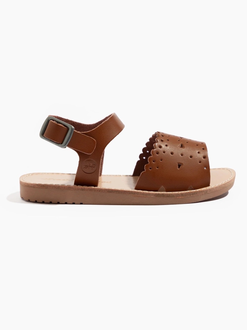 Freshly Picked Laguna leather sandals 8 cognac